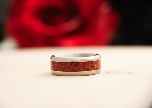 Ember Ring Jewelry | Stainless Steel Ember WildBeard Forge