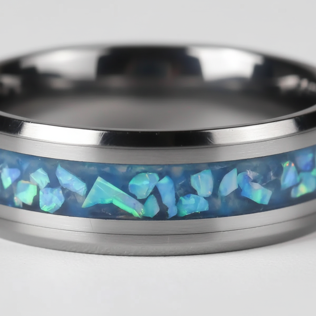 Alpine River Ring Detail