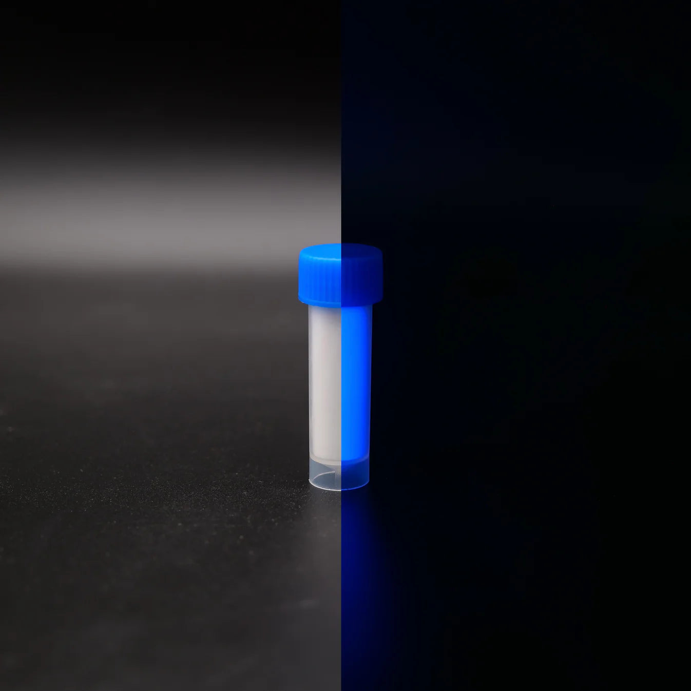 white day, blue night glow powder inlay for custom rings and necklaces
