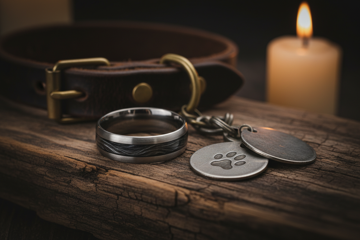 Dog Memorial Rings Hero Image
