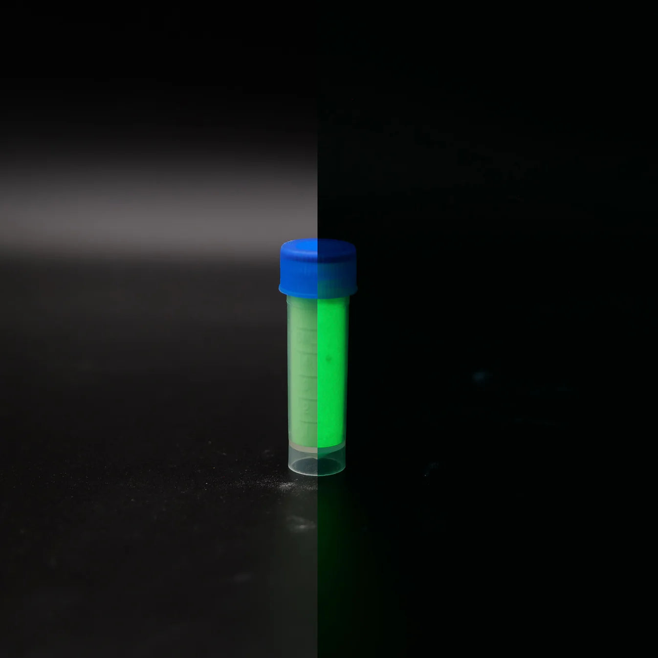 green day and night glow powder inlay for custom rings and necklaces