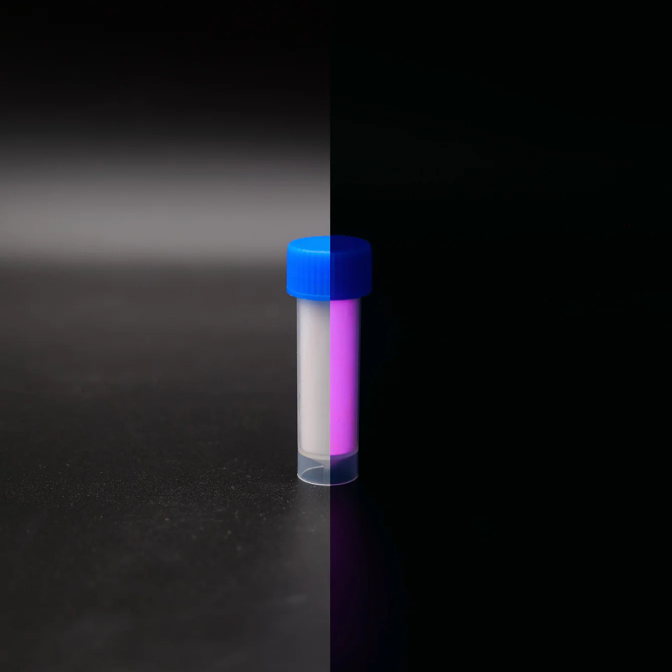 white day, pink night glow powder inlay for custom rings and necklaces