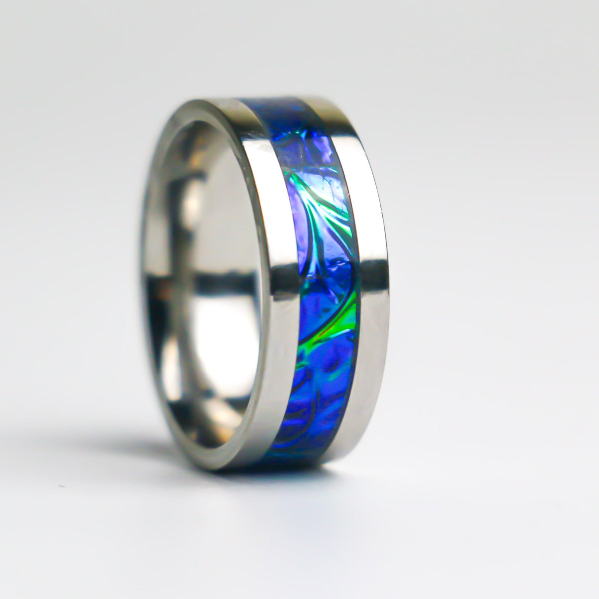 The Blue Iridescent Ring